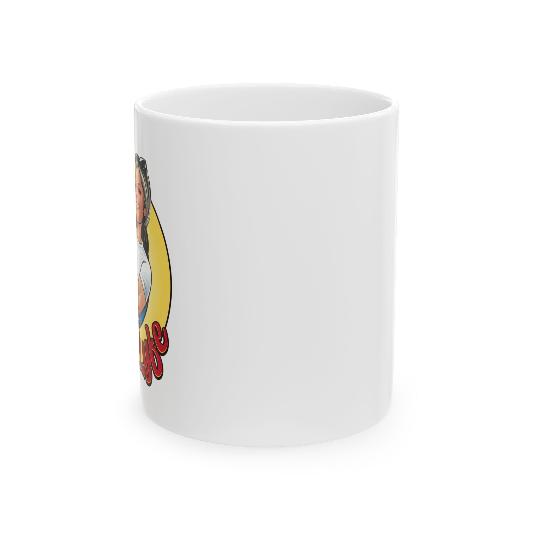 Dolly Lyfe Mug for Coffee Lovers - 11oz & 15oz